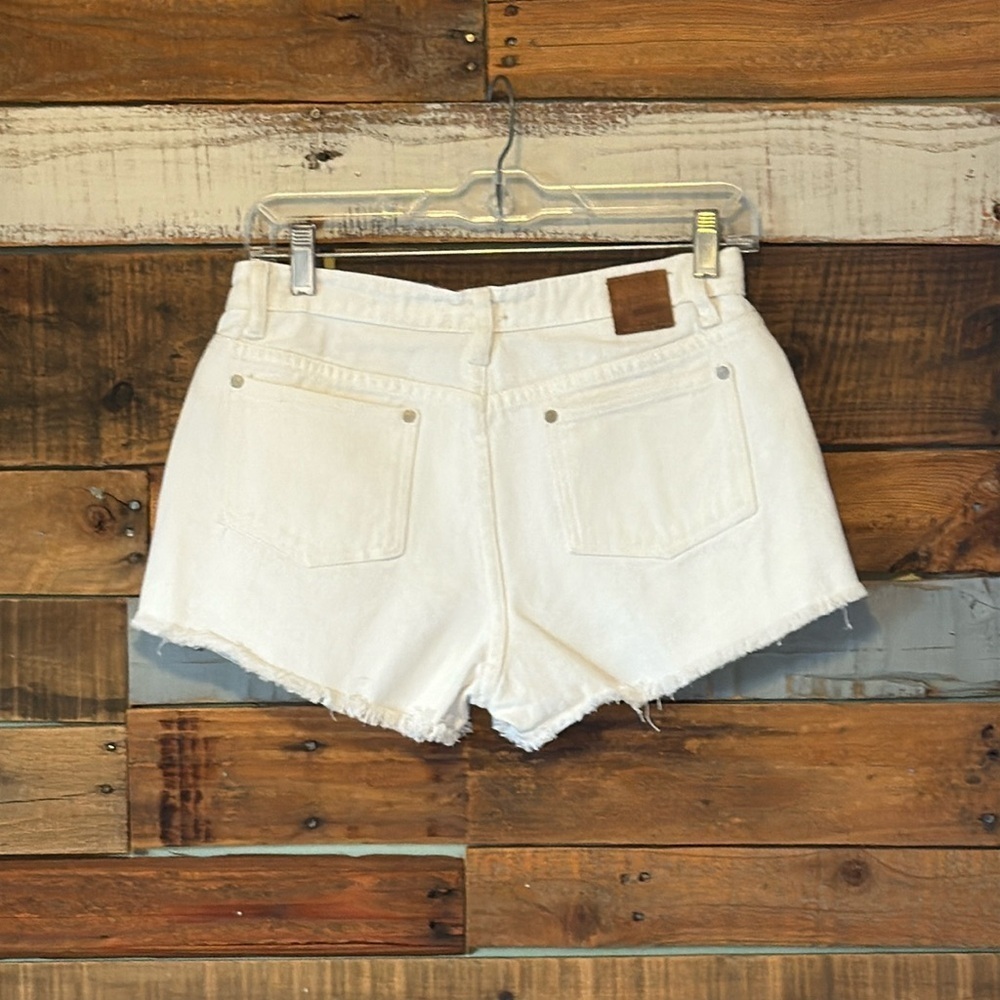 NWOT POL Distressed Denim Short - Picture 2 of 5